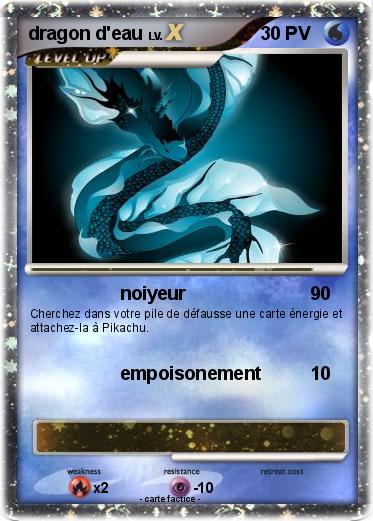 Pokemon dragon d'eau
