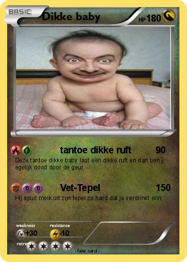 Pokemon Dikke baby