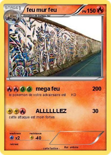 Pokemon feu mur feu