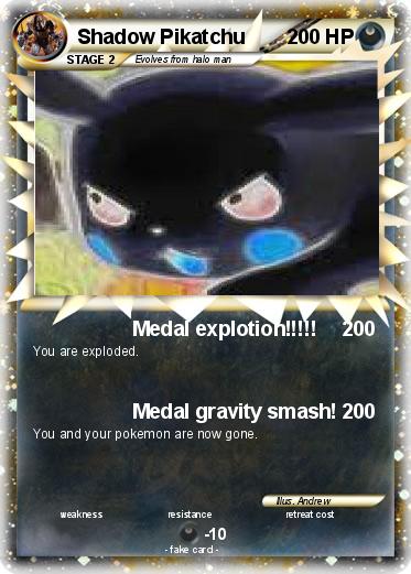 Pokemon Shadow Pikatchu