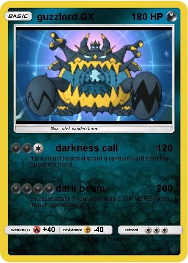 Pokemon guzzlord GX