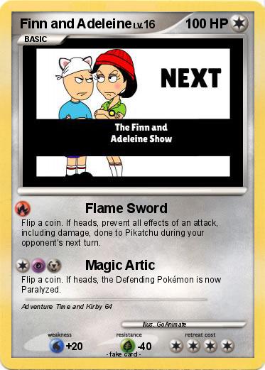 Pokemon Finn and Adeleine