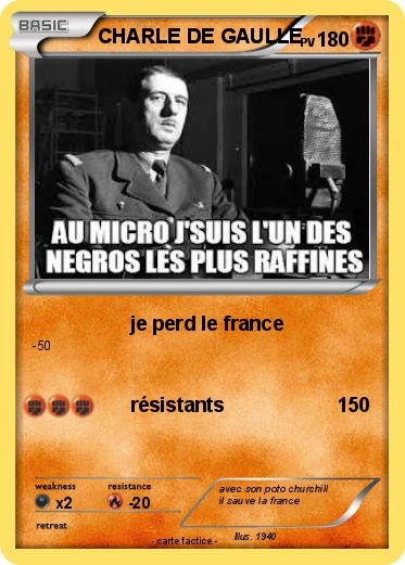 Pokemon CHARLE DE GAULLE