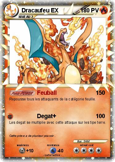 Pokemon Dracaufeu EX