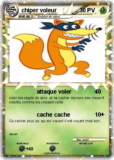 Pokemon chiper voleur
