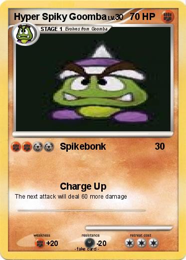 Pokemon Hyper Spiky Goomba
