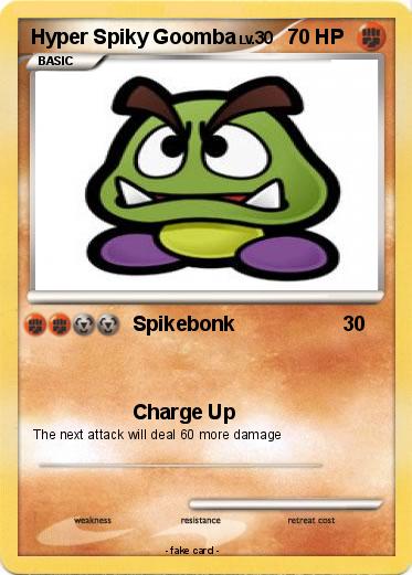 Pokemon Hyper Spiky Goomba