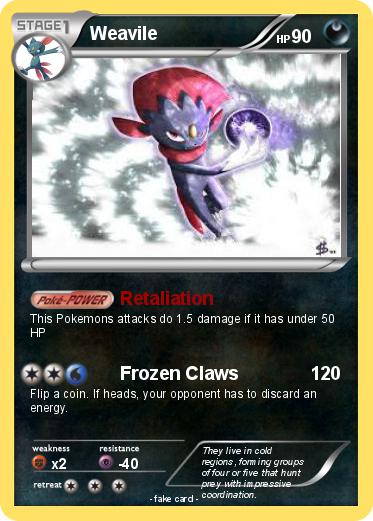 Pokemon Weavile
