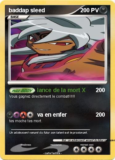 Pokemon baddap sleed