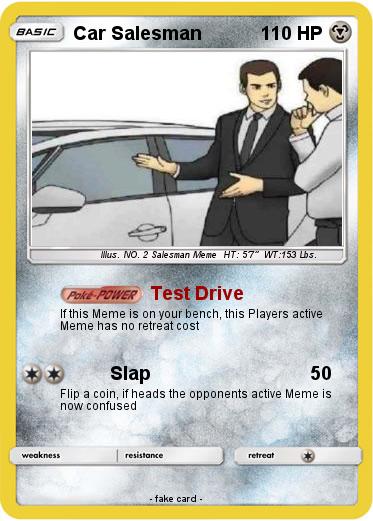 Pokemon Car Salesman