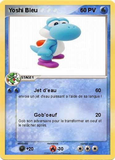 Pokemon Yoshi Bleu