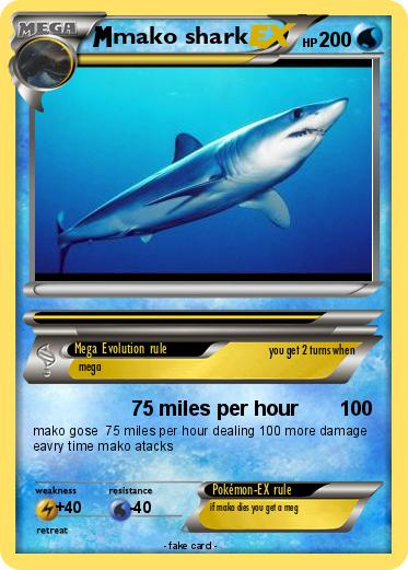 Pokemon mako shark