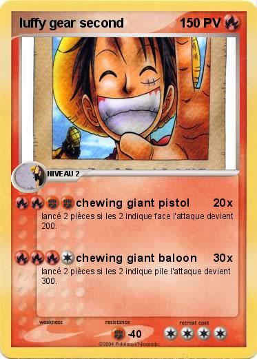 Pokemon luffy gear second