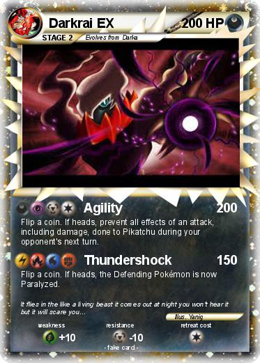 Pokemon Darkrai EX