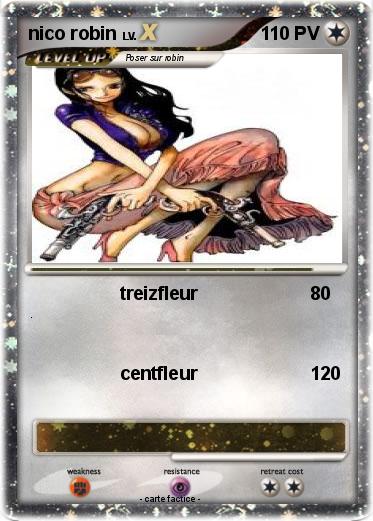 Pokemon nico robin