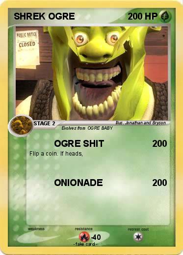 Pokemon SHREK OGRE