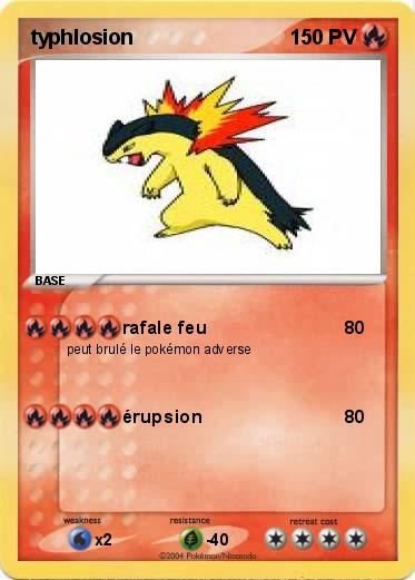Pokemon typhlosion