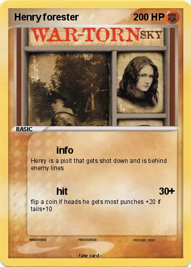 Pokemon Henry forester