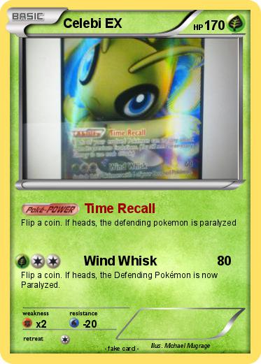 Pokemon Celebi EX