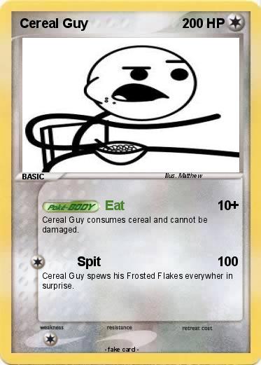 Pokemon Cereal Guy