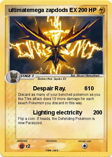 Pokemon ultimatemega zapdods EX