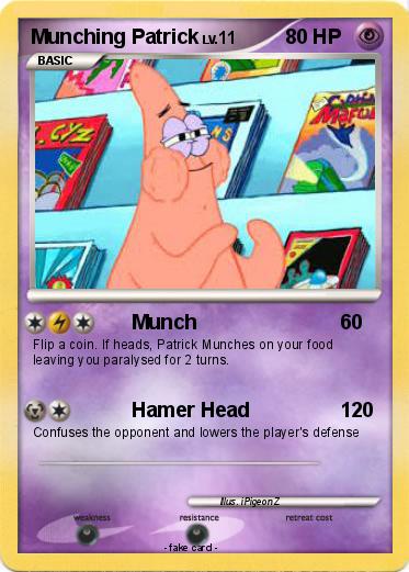 Pokemon Munching Patrick