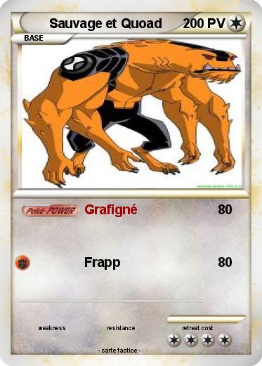 Pokemon Sauvage et Quoad