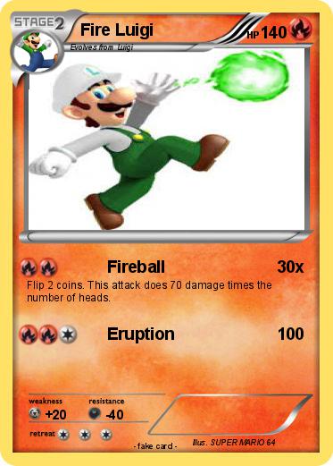 Pokemon Fire Luigi