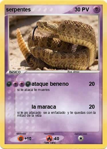 Pokemon serpentes