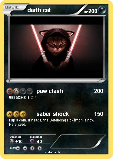 Pokemon darth cat