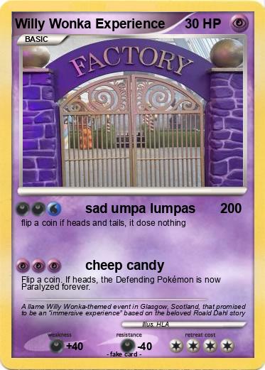 Pokemon Willy Wonka Experience