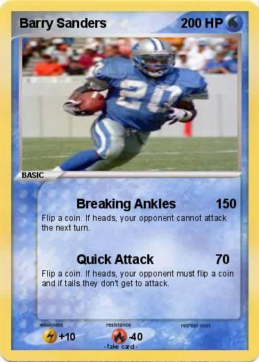 Pokemon Barry Sanders