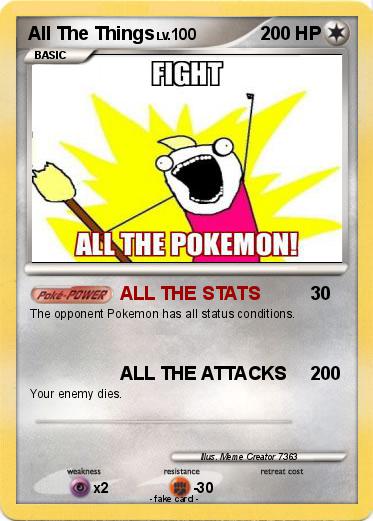 Pokemon All The Things