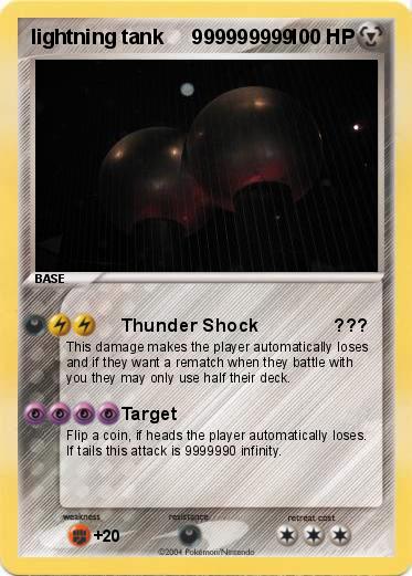 Pokemon lightning tank     999999999