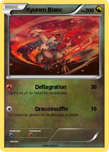Pokemon Kyurem Blanc