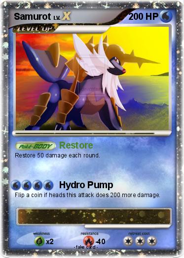 Pokemon Samurot