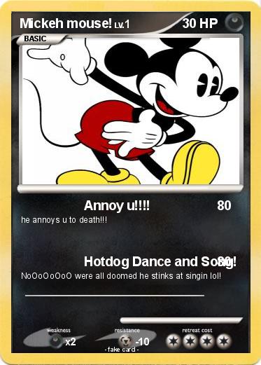 Pokemon Mickeh mouse!