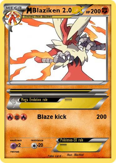 Pokemon Blaziken 2.0