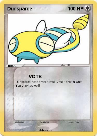 Pokemon Dunsparce