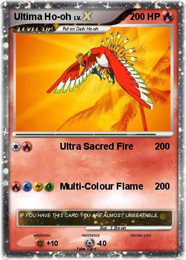 Pokemon Ultima Ho-oh