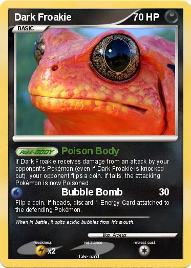 Pokemon Dark Froakie