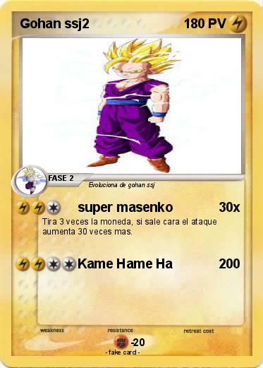 Pokemon Gohan ssj2