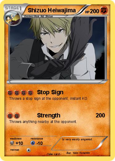 Pokemon Shizuo Heiwajima