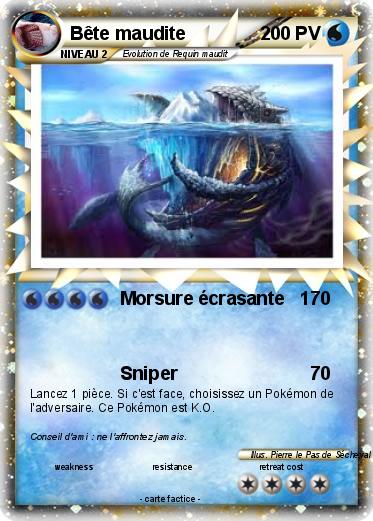 Pokemon Bête maudite