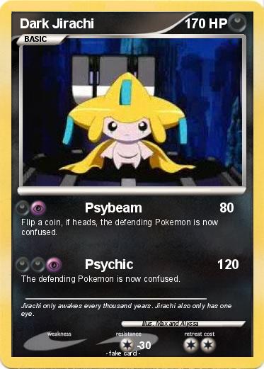 Pokemon Dark Jirachi