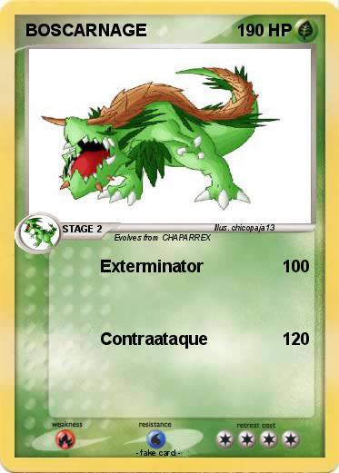 Pokemon BOSCARNAGE