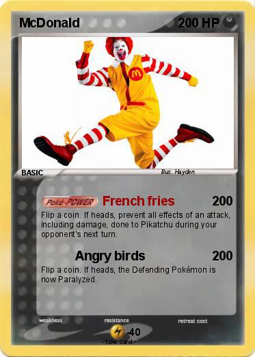 Pokemon McDonald