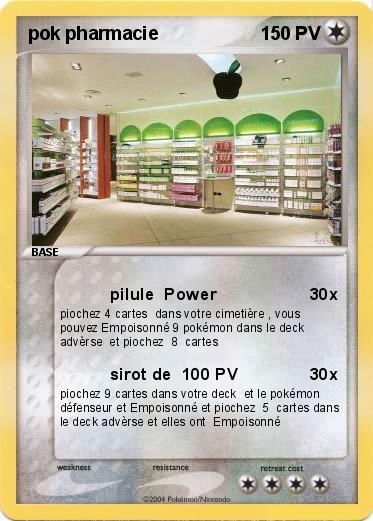 Pokemon pok pharmacie