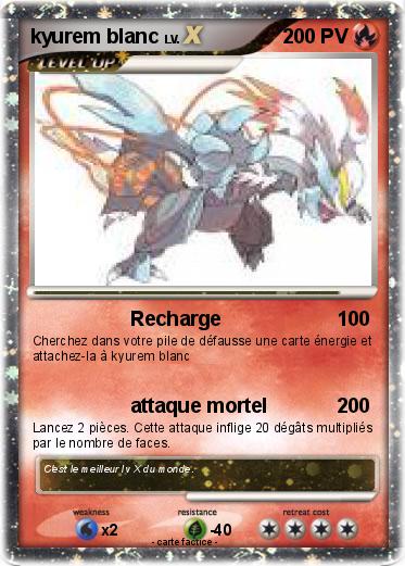 Pokemon kyurem blanc