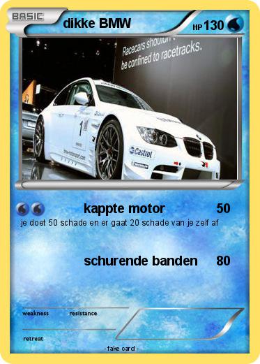 Pokemon dikke BMW